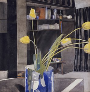 Tulipes jaunes, vers 1922-23 - Charles Rennie Mackintosh