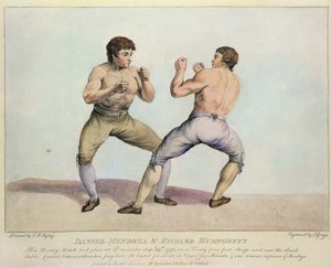 Match de boxe entre Daniel Mendoza et Richard Humphreys, 29 septembre 1790 - Charles Reuben Ryley