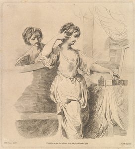 Femme à sa toilette, 1er mars 1780 - Charles Reuben Ryley