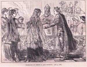 Mariage de Henri Ier et Mathilde en 1102 - Charles Ricketts