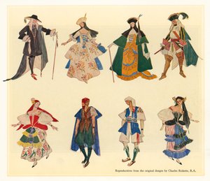 Dessins originaux pour Les Gondoliers