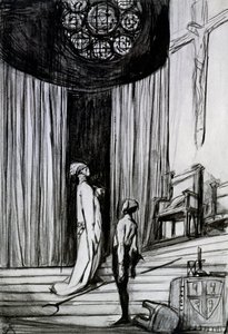Warwick et le bourreau, scène de 