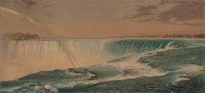 La Grande Chute, Niagara - Charles Risdon, after Frederick Edwin Church