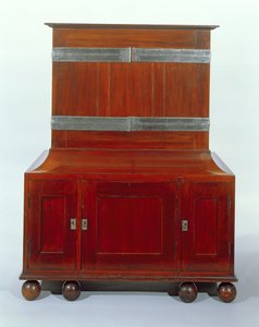 Cabinet - vue arrière, 1898