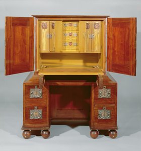 Cabinet - avant ouvert, 1898