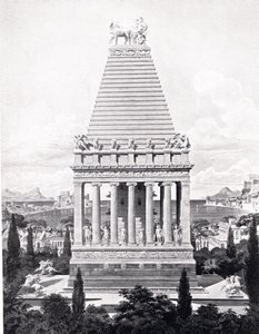 Le mausolée original, illustration de 