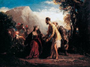 Don Quichotte et Dulcinée - Charles Robert Leslie