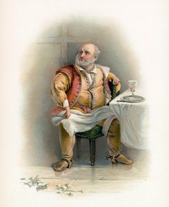 Falstaff de Shakespeare - Charles Robert Leslie