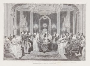Le baptême de Victoria, princesse royale - Charles Robert Leslie