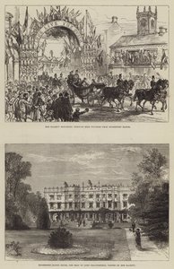 La visite de Sa Majesté à Hughenden - Sir John Charles Robinson