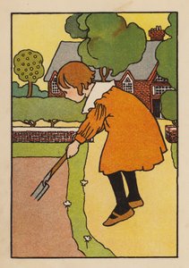 Illustration pour Babes and Birds (lithographie en couleur) - Charles Robinson