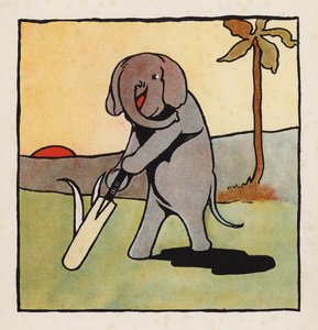 Nonsense : Éléphant jouant au cricket