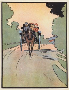 Partir pour une promenade en calèche - Charles Robinson
