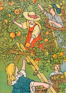 Cueillir les fruits, 1912