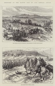 Croquis de la guerre des Kaffirs