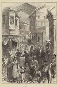 La Guerre en Turquie, Exécution de Bulgares dans les Rues de Philippopolis - Sir John Charles Robinson