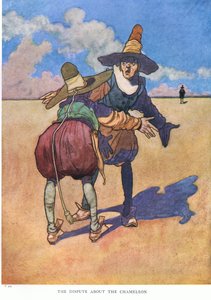 La dispute au sujet du caméléon - Charles Robinson