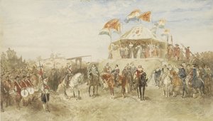 Le départ de la garnison espagnole de Bois-le-Duc après la reddition à Frédéric-Henri en 1629 - Charles Rochussen
