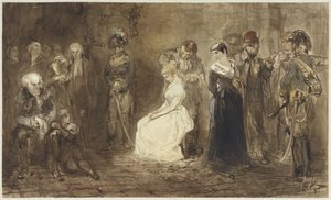 Princesse Élisabeth de France en prison, 10 mai 1794 - Charles Rochussen