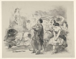 Scène du ballet Astaroth - Charles Rochussen