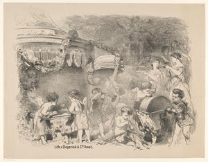 Scène de la pièce Princesse sans cœur - Charles Rochussen