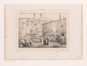 Préparations pour une fête - Charles Rochussen