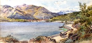 Lago Di Mergozzo Lago Maggiore près de Pallanza - Charles Rowbotham