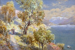 Lac de Lugano - Charles Rowbotham