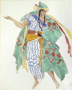Conception de costume pour une danseuse - Charles S Ricketts