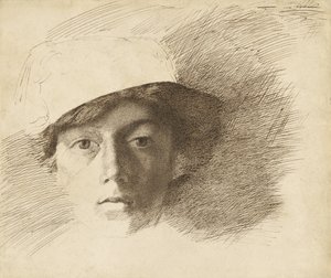 Autoportrait - Charles Samuel Keene