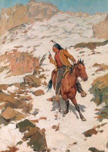 À la poursuite, après 1900 - Charles Schreyvogel