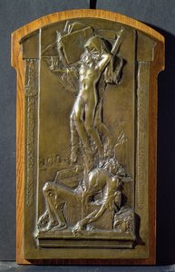 La mort et la jeune fille, vers 1911-12 - Charles Sergeant Jagger