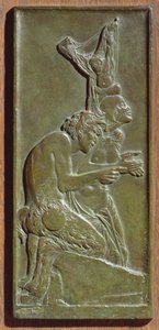 Nymphe et satyre, vers 1930 - Charles Sergeant Jagger