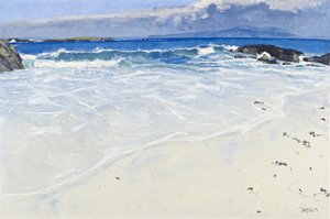 Après la tempête, Iona, 2010 (huile sur toile) - Charles Simpson