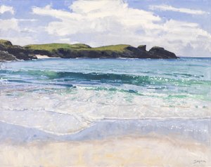Mer de Clachtoll, 2017 (huile sur toile)