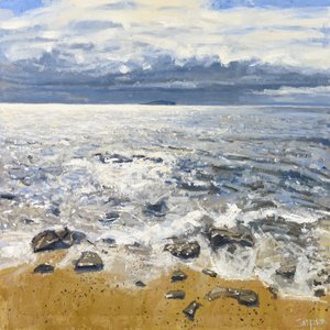 Crail Shore, 2015 (huile sur toile)