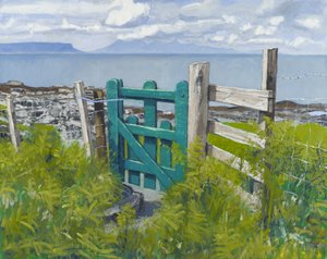 Porte, 2012 (huile sur toile)