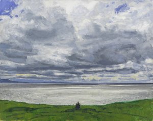 Côte nord-ouest, 2017 (huile sur toile)