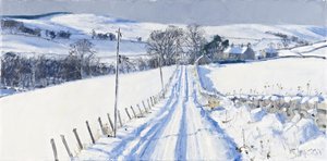 Neige, Newhall, 2010 (huile sur toile)