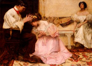 Les Deux Couronnes, 1896 - Charles Sims