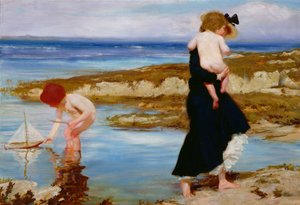 Bébés aquatiques, 1903 - Charles Sims