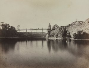 Buttes Chaumont, Paris, vers 1860 - Charles Soulier