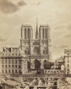 Notre-Dame de Paris, début des années 1860 - Charles Soulier