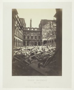 Incendie de Paris (Intérieur du ministère des Finances) - Charles Soulier