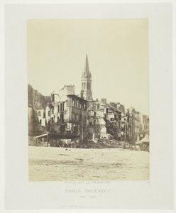 Incendie de Paris (Place de Saint-Cloud) - Charles Soulier