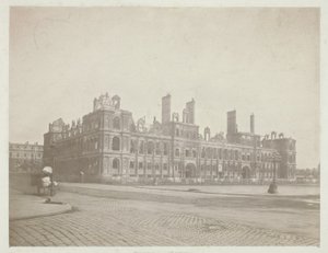Paris Incendié (La façade de l