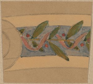 Étude pour un design de bordure - Charles Sprague Pearce