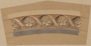 Étude pour un dessin de bordure - Charles Sprague Pearce