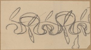 Étude pour un motif de bordure - Charles Sprague Pearce