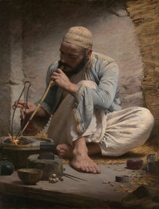 Le bijoutier arabe, vers 1882